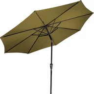 Parasole ogrodowe - STILISTA Parasol Market Ø 3 m, 180 g/m2, brąz + pokrowiec - miniaturka - grafika 1