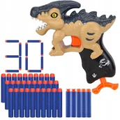 Zabawki militarne - Wyrzutnia Blaze Storm Zmi.Zc7127 Dinozaur + 30 Strzałek Niebieskich - miniaturka - grafika 1