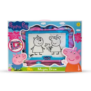 TM Toys TM Toys tablica magnetyczna Świnka Peppa mała - Tablice dla dzieci - miniaturka - grafika 1