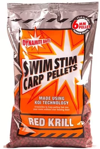 Dynamite Baits Pellet Swim Stim Red Krill 6 Mm 900G - Zanęty - miniaturka - grafika 1