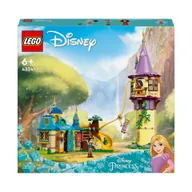 Klocki - Lego Disney 43241 Wieża Roszpunki i Dziarskie Kaczątko - miniaturka - grafika 1