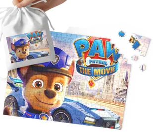 PUZZLE - PSI PATROL CHASE WZORY Z BAJEK I GIER DLA DZIECI 35el + WORECZEK - Puzzle - miniaturka - grafika 1