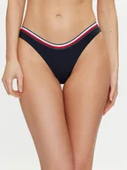 Stroje kąpielowe - Tommy Hilfiger Dół od bikini UW0UW05293 Granatowy - miniaturka - grafika 1