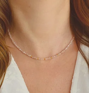 Naszyjnik z kamieni słonecznych - Naszyjniki - miniaturka - grafika 1