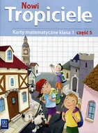 Podręczniki dla szkół podstawowych - Burakowska Elżbieta Nowi Tropiciele 1 Karty matematyczne Czę$108ć 5 - miniaturka - grafika 1