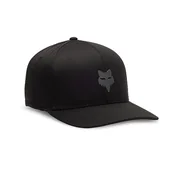 Czapki damskie - Fox Flexfit Cap Core Head Tech czapka z daszkiem – czarna/grafitowa - miniaturka - grafika 1