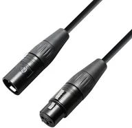 Akcesoria do nagłośnienia - Adam Hall 4 Star Krystal Edition Przewód, kabel mikrofonowy OCC XLR żeński / XLR męski 7,5 m K4KMMF0750 - miniaturka - grafika 1