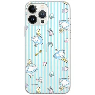 Etui Disney dedykowane do Xiaomi REDMI NOTE 8, wzór: Alicja 001 Etui częściowo przeźroczyste, oryginalne i oficjalnie licencjonowane - Etui i futerały do telefonów - miniaturka - grafika 1