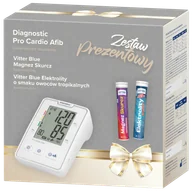 Ciśnieniomierze i akcesoria - Zestaw Diagnostic, Pro Cardio Afib, automatyczny ciśnieniomierz naramienny + Vitter Blue Magnez Skurcz, 20 tabletek musujących + Vitter Blue Elektrolity, 20 tabletek musujących - miniaturka - grafika 1