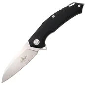 Noże - Nóż składany Third Decor Habitat LE No 036/500 Black G10/Titanium, D2 Satin (K4105) - miniaturka - grafika 1
