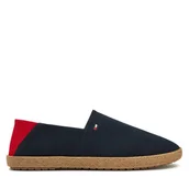 Espadryle męskie - Espadryle Tommy Hilfiger FM0FM05353 Granatowy - miniaturka - grafika 1
