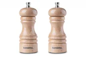 Młynki do soli i pieprzu - Zestaw młynków 12 cm, 2 szt. buk MILOS - miniaturka - grafika 1