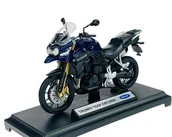Samochody i pojazdy dla dzieci - WELLY TRIUMPH TIGER EXPLORER 1:18 SAMOCHÓD NOWY METALOWY MODEL - miniaturka - grafika 1