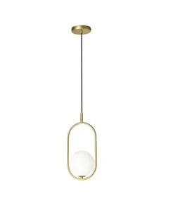-10% z kodem WIOSNA - Lampa wisząca złoty mosiądz Cordel 1x28w, elegancka, klasyczna - Lampy sufitowe - miniaturka - grafika 1