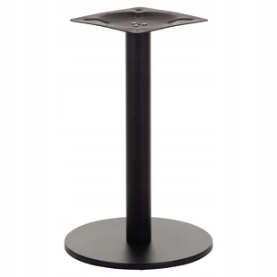 Podstawa do stolika prosta loftowa czarna 45 cm SH-2010-2/B - Meble modułowe i akcesoria - miniaturka - grafika 1