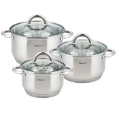 Zestawy garnków i patelni - KINGHOFF ZESTAW GARNKÓW 6 ELEM. KH-4447 - miniaturka - grafika 1