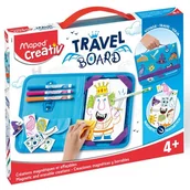 Tablice dla dzieci - Maped Tablica magnetyczna biała zestaw podróżny Maped Creativ - miniaturka - grafika 1
