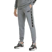 Spodenki męskie - Puma Męskie Spodnie Dresowe Ess Tape Sweatpants Gray 847388 03 L - miniaturka - grafika 1