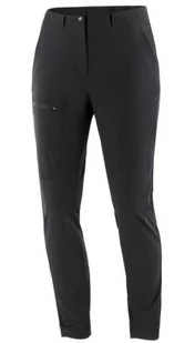 Spodnie Salomon Wayfarer Tapered W Deep Black - Spodnie sportowe damskie - miniaturka - grafika 1