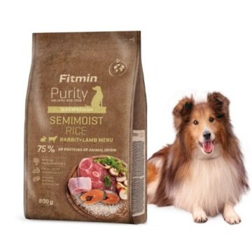 Fitmin Purity Rice Semimoist Rabbit&Lamb 0,8 kg