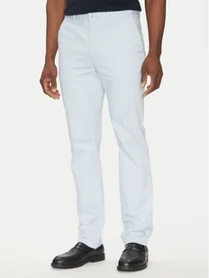Tommy Hilfiger Chinosy Deton MW0MW37873 Błękitny Slim Fit - Spodnie męskie - miniaturka - grafika 1