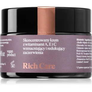 Make Me Bio Rich Care, skoncentrowany krem do twarzy z wit. A, E i C, wzmacniający i redukujący zaczerwienienia, 50ml - Kremy do twarzy - miniaturka - grafika 1