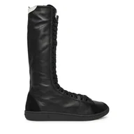 Kozaki damskie - Kozaki Patrizia Pepe 8Y0145/L150-K101 Czarny - miniaturka - grafika 1