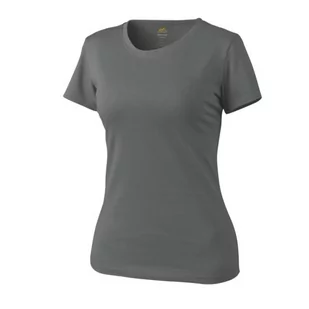 Koszulka T-Shirt DAMSKI - Bawełna - Shadow Grey L - Koszulki i topy damskie - miniaturka - grafika 1
