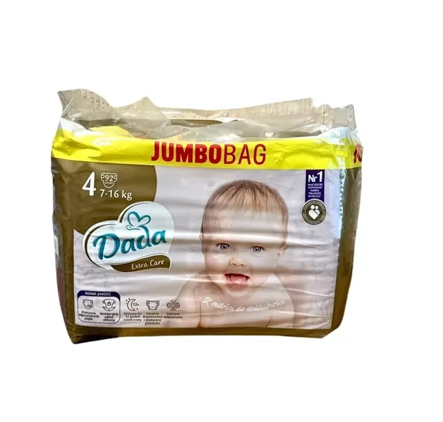 DADA Pieluchy 4 7-16 kg JumboBag 92 szt
