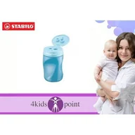 Temperówki - Temperówka Easy Box dla praworęcznych, niebieska, Stabilo - miniaturka - grafika 1