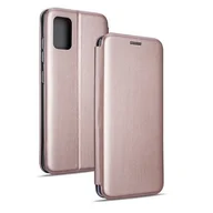 Etui i futerały do telefonów - NoName Etui Book Magnetic Samsung M51 różowo-złoty/rose gold FOR004907 - miniaturka - grafika 1
