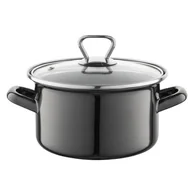 Garnki - Fl1 GARNEK EMALIOWANY PROSTY METALICO Z/P 16CM 1,9L 000-GAR-16METALICO + - miniaturka - grafika 1