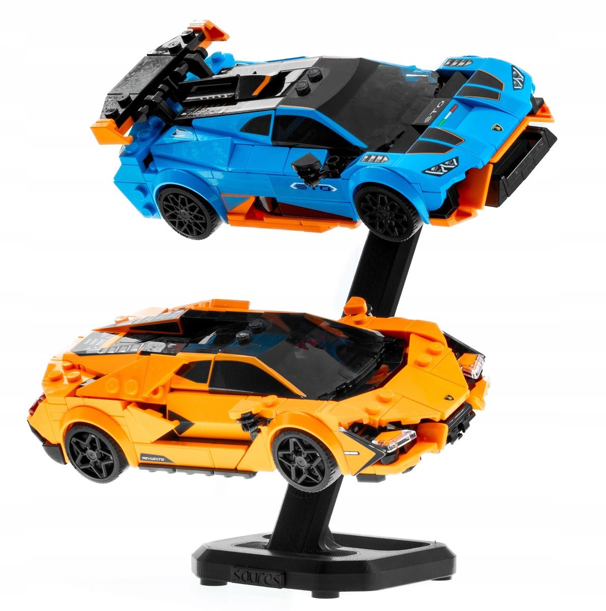 Stojak na auta LEGO Speed Champions Podstawka na modele 2 poziomy