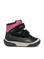 Buty dla dziewczynek - Geox Kozaki B Omar Girl Wpf B462LC 022FU C0922 M Czarny - miniaturka - grafika 1