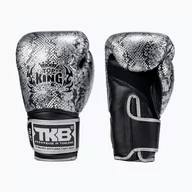 Rękawice bokserskie - Rękawice bokserskie Top King Muay Thai Super Star Snake czarne TKBGSS-02A-BK  14 oz - miniaturka - grafika 1