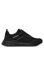 Buty dla chłopców - Tommy Hilfiger Sneakersy T3X9-34115-1845 D Czarny - miniaturka - grafika 1
