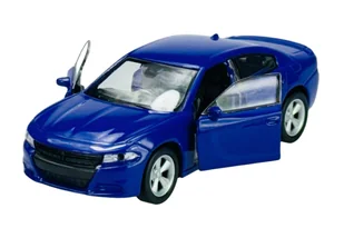 WELLY 2016 DODGE CHARGER R/T NIEBIESKI 1:34 43742 - Samochody i pojazdy dla dzieci - miniaturka - grafika 1