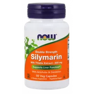 Suplementy naturalne - Now Foods Silymarin - Sylimaryna z Ostropestu Plamistego + Dandelion Root (Mniszek) + Karczoch (50 kaps.) - miniaturka - grafika 1