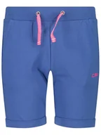 Spodenki damskie - CMP Szorty dresowe w kolorze niebieskim - miniaturka - grafika 1