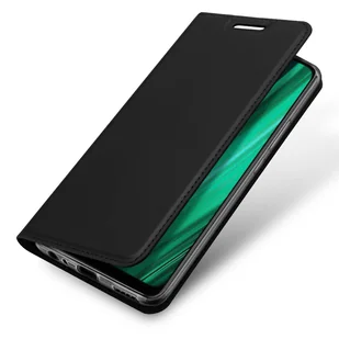Dux Ducis Skin Pro kabura etui pokrowiec z klapką Realme Narzo 50A czarny - Etui i futerały do telefonów - miniaturka - grafika 3