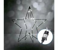 Ozdoby bożonarodzeniowe - Aigostar - LED Bożonarodzeniowa dekoracja zewnętrzna 3,6W/230V Gwiazda 30cm IP44 zimna biel - miniaturka - grafika 1