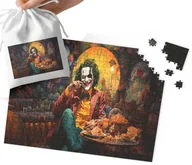 Puzzle - PUZZLE - BATMAN JOKER WZORY Z FILMÓW I GIER 110EL + WORECZEK - miniaturka - grafika 1
