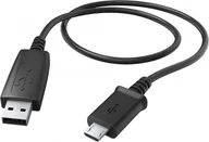 Kable USB - Hama microUSB 0.6m czarny - miniaturka - grafika 1
