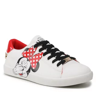 Buty dla dziewczynek - Sneakersy Minnie Mouse - SS22-40DSTC Red - grafika 1