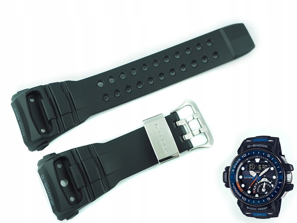 Pasek Casio GWN-Q1000 GWN-Q1000MB czarny oryginał