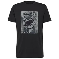 Koszulki sportowe męskie - Koszulka męska Mammut Trovat T-Shirt Men Mammut Rozmiar: XL / Kolor: czarny/szary - miniaturka - grafika 1
