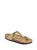 Klapki i japonki damskie - Birkenstock Japonki w kolorze złotym - miniaturka - grafika 1