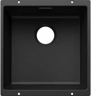 Zlewozmywak Silgranit BLANCO Subline 400-U Czarny 527786 - Zlewozmywaki - miniaturka - grafika 1