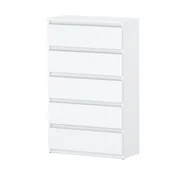 Komody - Komoda biała nowoczesna 70cm hugo szafka rtv salon sypialnia młodzieżowa - miniaturka - grafika 1