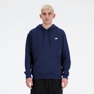 Bluzy męskie - Bluza męska New Balance MT41508NNY granatowa - miniaturka - grafika 1